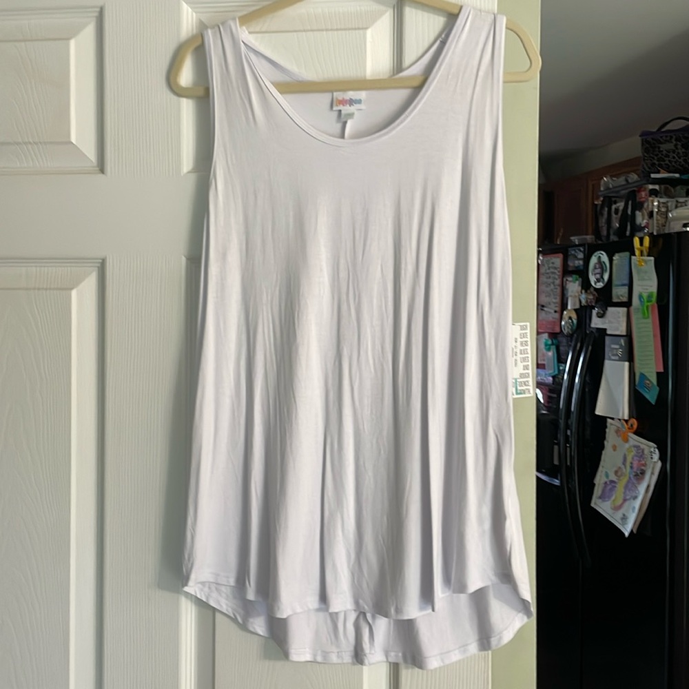 White tank top